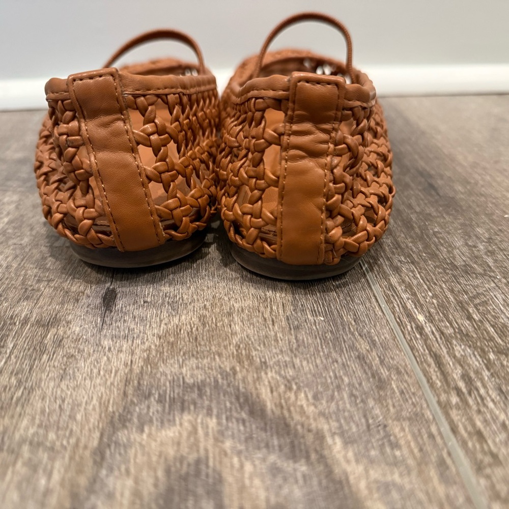 Joie Tan Woven Loafers - Picture 4 of 6